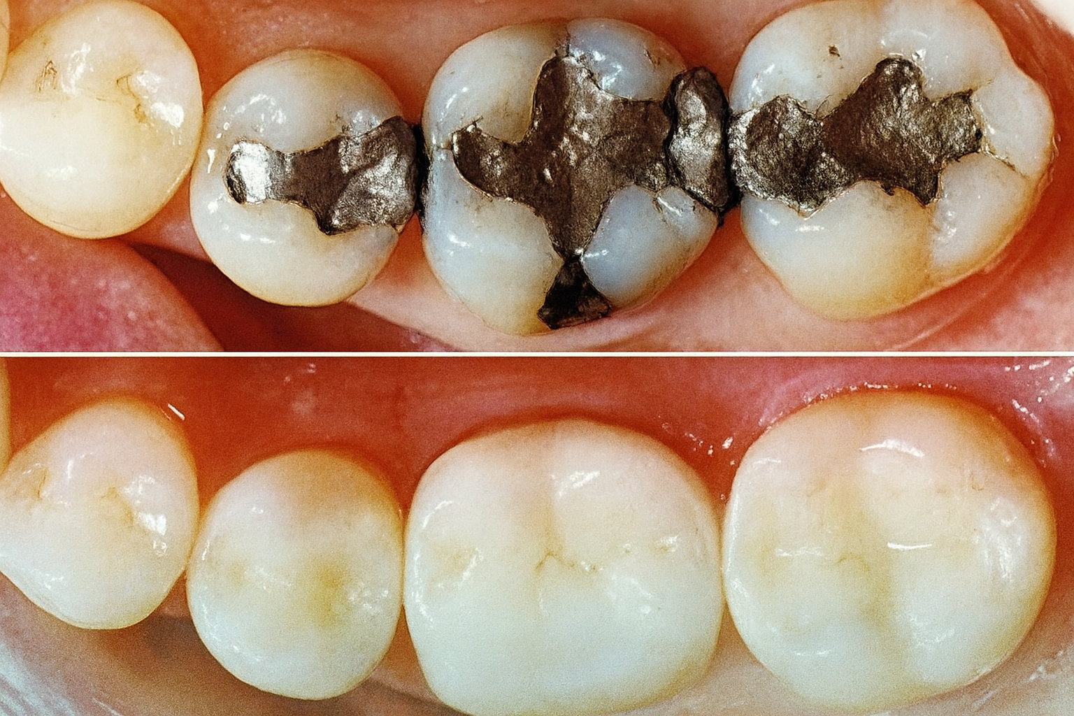 Amalgam vs. Composite Fillings